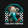 Game Mascot Block Guy-Mens-Basic-Tee-Studio Mootant