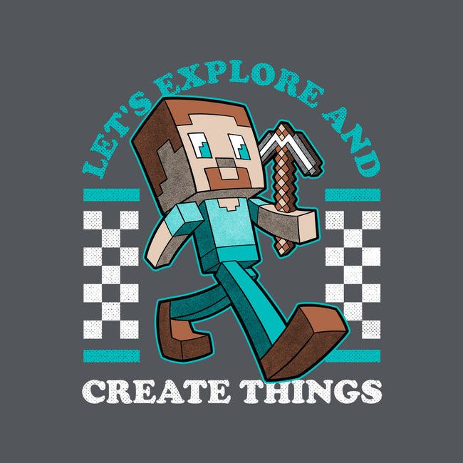 Game Mascot Block Guy-None-Glossy-Sticker-Studio Mootant