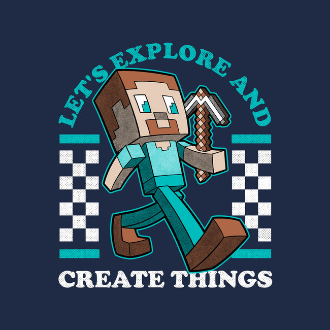 Game Mascot Block Guy-None-Stretched-Canvas-Studio Mootant