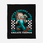 Game Mascot Block Guy-None-Fleece-Blanket-Studio Mootant