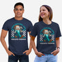 Game Mascot Block Guy-Unisex-Basic-Tee-Studio Mootant