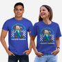 Game Mascot Block Guy-Unisex-Basic-Tee-Studio Mootant
