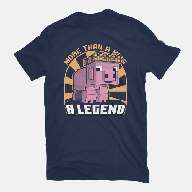 Pig Legend Gamer-Mens-Basic-Tee-Studio Mootant