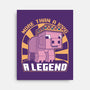 Pig Legend Gamer-None-Stretched-Canvas-Studio Mootant