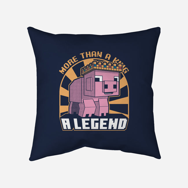 Pig Legend Gamer-None-Removable Cover w Insert-Throw Pillow-Studio Mootant
