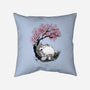 Sakura Neighbor Sumi-e-None-Removable Cover w Insert-Throw Pillow-DrMonekers