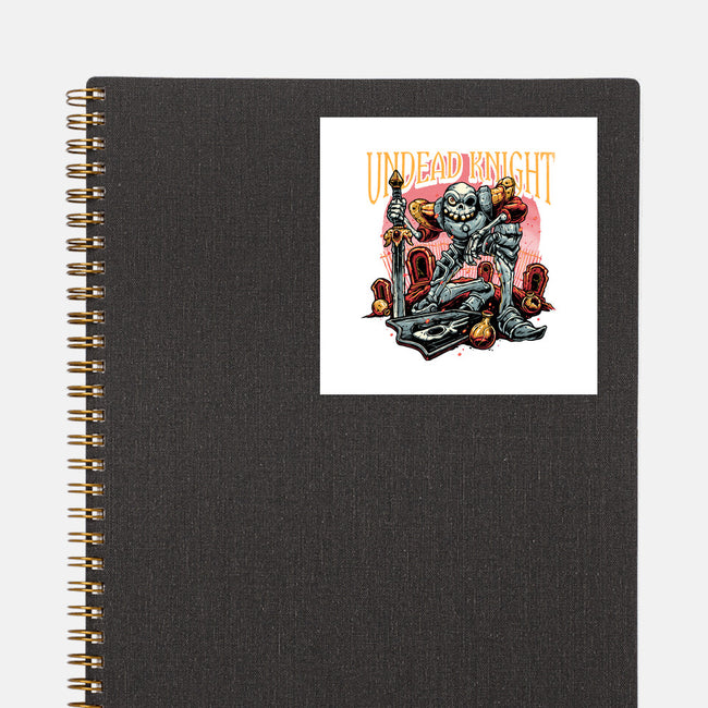 Undead Knight-None-Glossy-Sticker-momma_gorilla