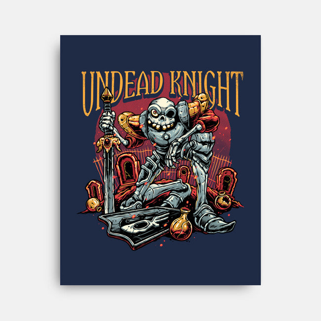 Undead Knight-None-Stretched-Canvas-momma_gorilla