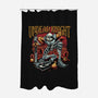 Undead Knight-None-Polyester-Shower Curtain-momma_gorilla
