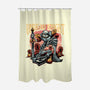 Undead Knight-None-Polyester-Shower Curtain-momma_gorilla