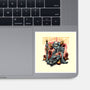 Undead Knight-None-Glossy-Sticker-momma_gorilla