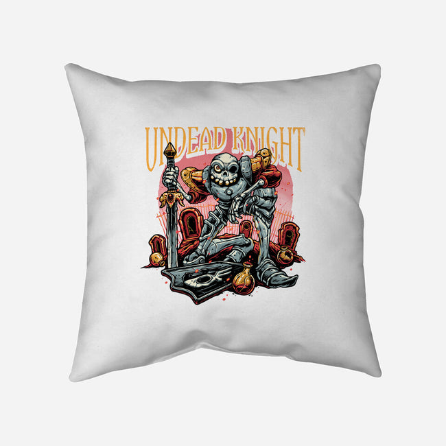 Undead Knight-None-Removable Cover w Insert-Throw Pillow-momma_gorilla
