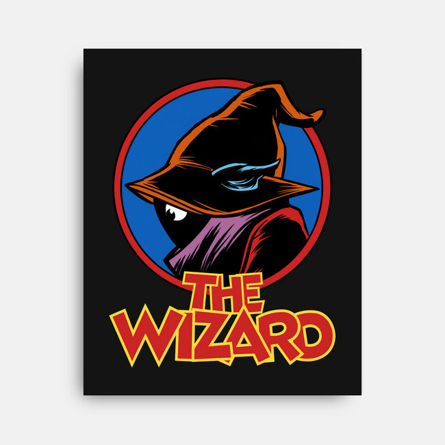 The Wizard Logo-None-Stretched-Canvas-zascanauta