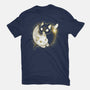 Eclipse Kittens-Womens-Fitted-Tee-Vallina84