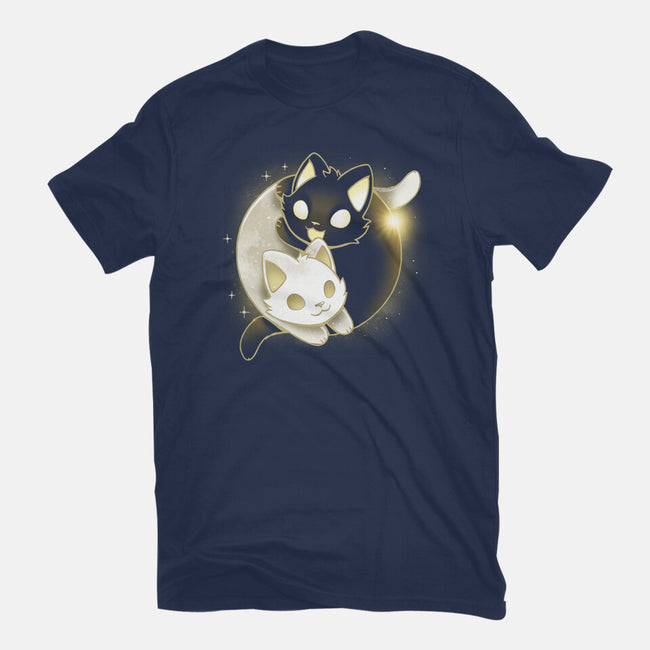 Eclipse Kittens-Unisex-Basic-Tee-Vallina84