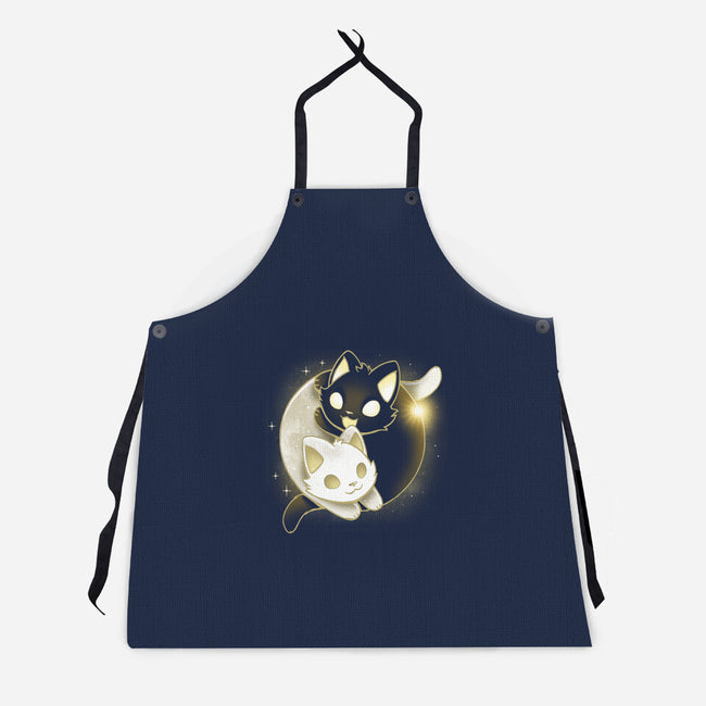 Eclipse Kittens-Unisex-Kitchen-Apron-Vallina84