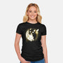 Eclipse Kittens-Womens-Fitted-Tee-Vallina84