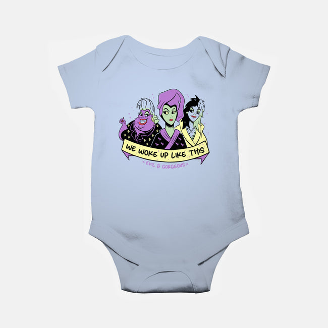 We Woke Up Like This-Baby-Basic-Onesie-yumie