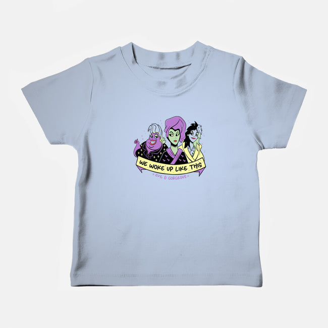 We Woke Up Like This-Baby-Basic-Tee-yumie