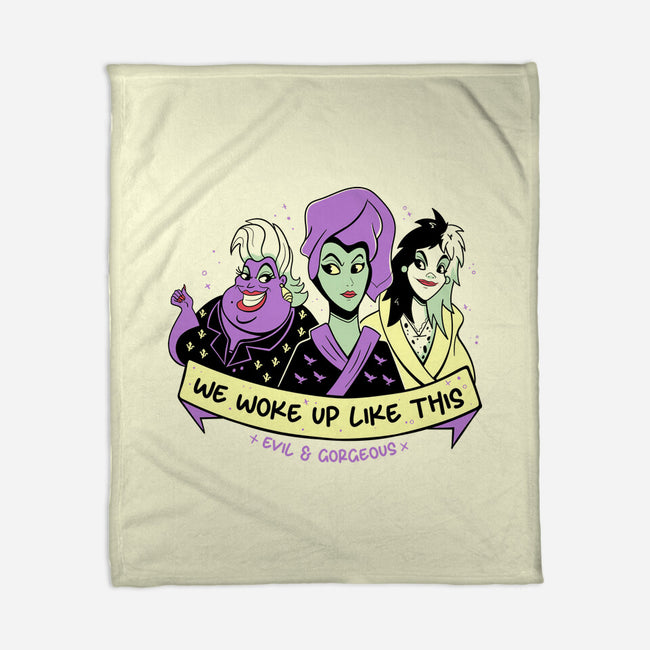 We Woke Up Like This-None-Fleece-Blanket-yumie