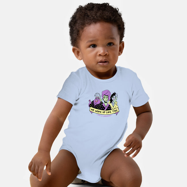 We Woke Up Like This-Baby-Basic-Onesie-yumie
