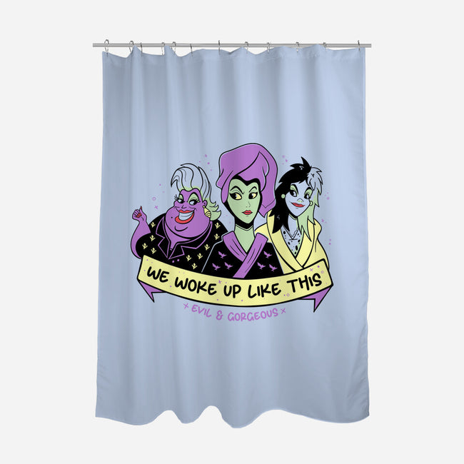 We Woke Up Like This-None-Polyester-Shower Curtain-yumie