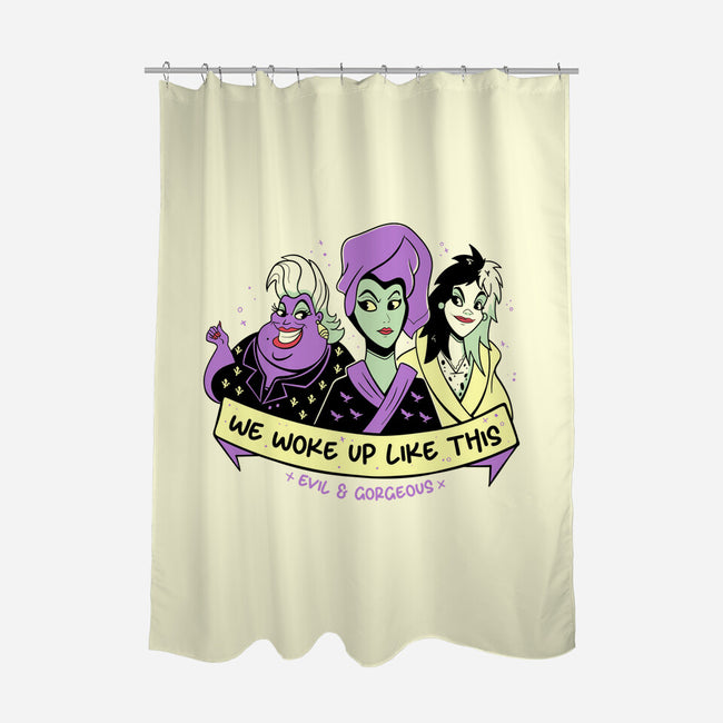 We Woke Up Like This-None-Polyester-Shower Curtain-yumie