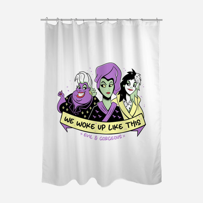We Woke Up Like This-None-Polyester-Shower Curtain-yumie