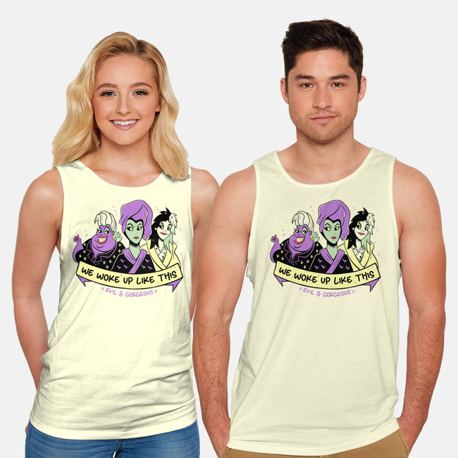 We Woke Up Like This-Unisex-Basic-Tank-yumie