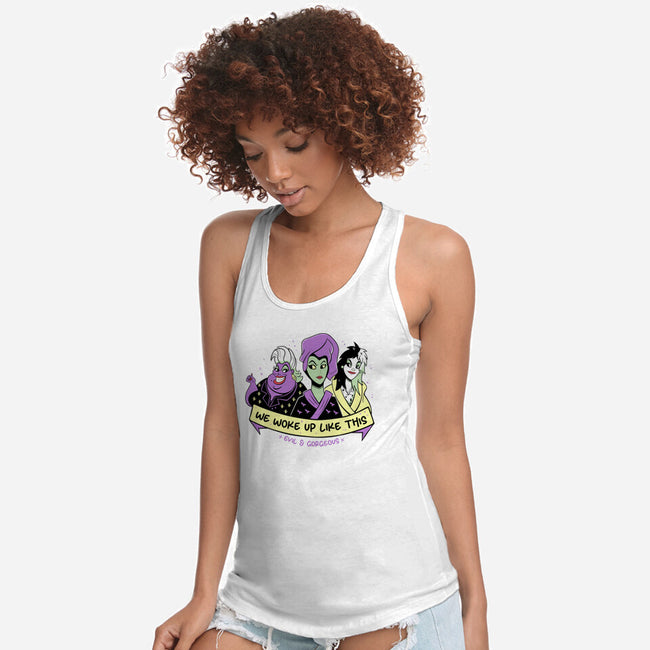 We Woke Up Like This-Womens-Racerback-Tank-yumie