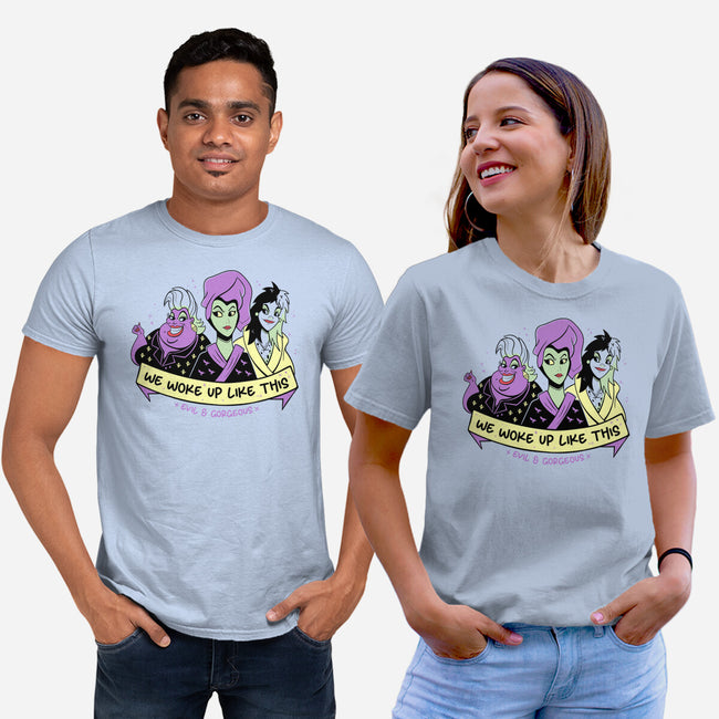We Woke Up Like This-Unisex-Basic-Tee-yumie