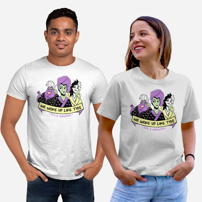 We Woke Up Like This-Unisex-Basic-Tee-yumie