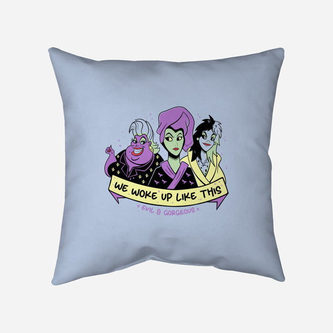 We Woke Up Like This-None-Removable Cover w Insert-Throw Pillow-yumie