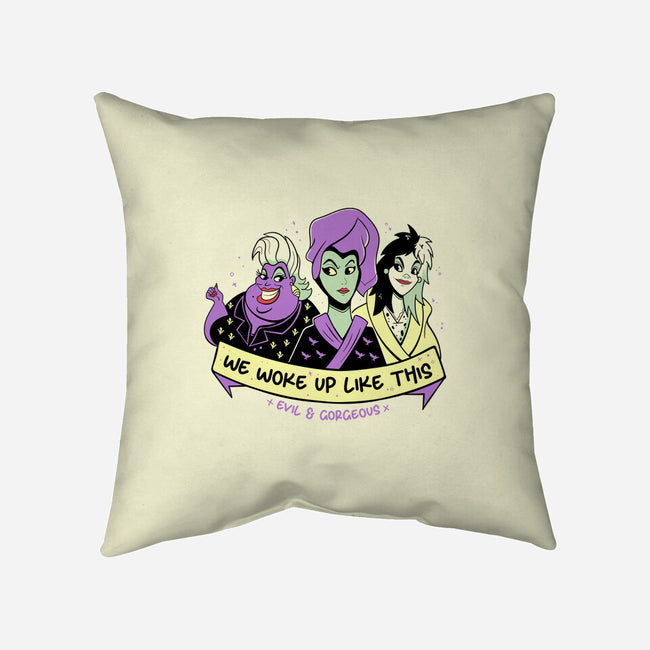 We Woke Up Like This-None-Removable Cover w Insert-Throw Pillow-yumie