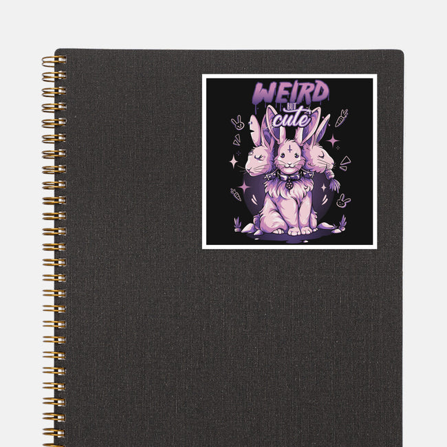 Weird But Cute Bunnies-None-Glossy-Sticker-yumie