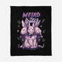 Weird But Cute Bunnies-None-Fleece-Blanket-yumie