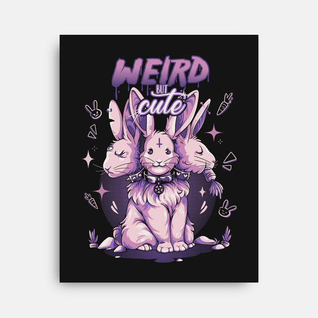 Weird But Cute Bunnies-None-Stretched-Canvas-yumie