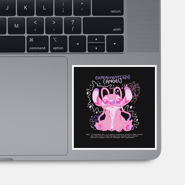 Pink Experiment-None-Glossy-Sticker-yumie