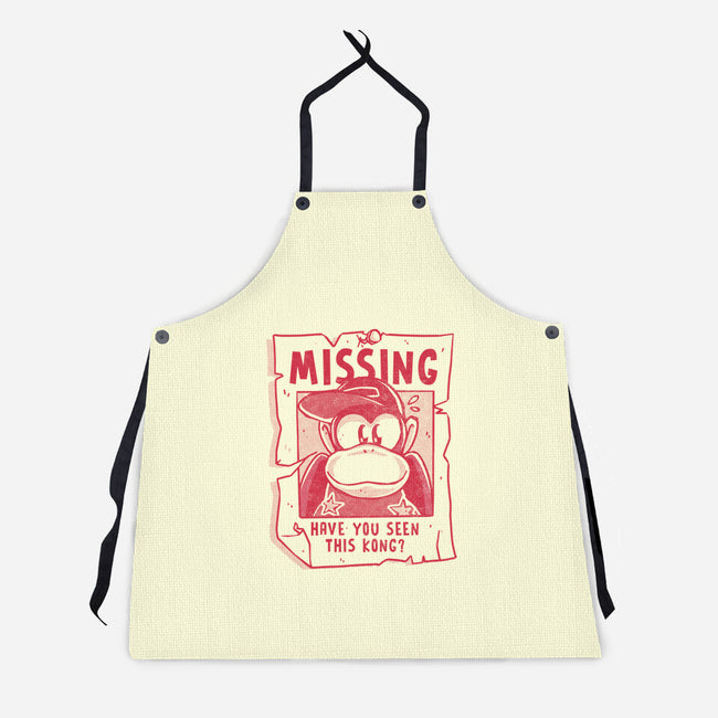 Missing Kong-Unisex-Kitchen-Apron-estudiofitas