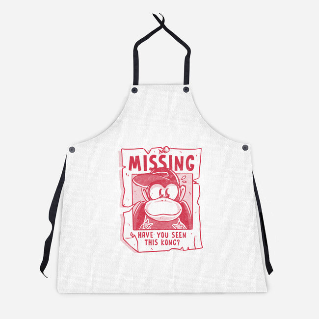 Missing Kong-Unisex-Kitchen-Apron-estudiofitas