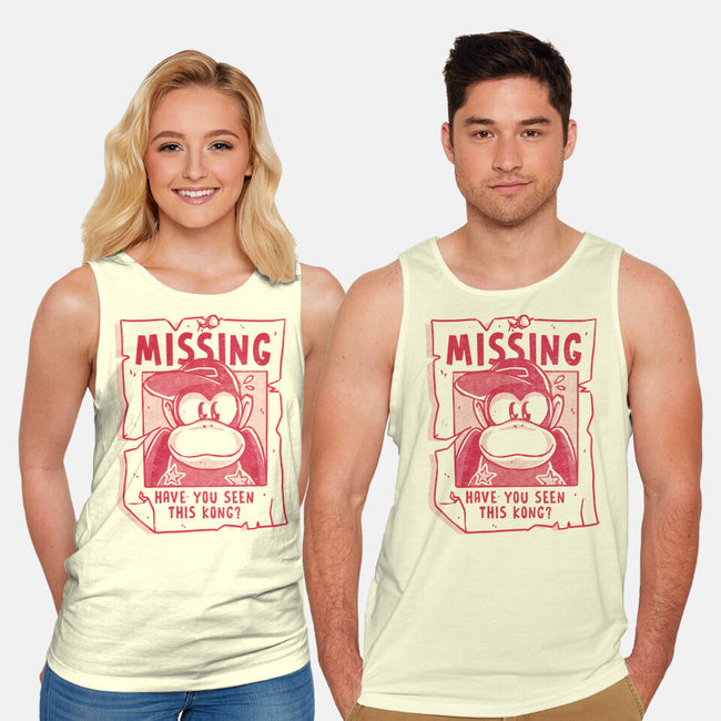 Missing Kong-Unisex-Basic-Tank-estudiofitas