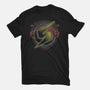 Neon Line-Art Samus Emblem-Mens-Premium-Tee-Astrobot Invention