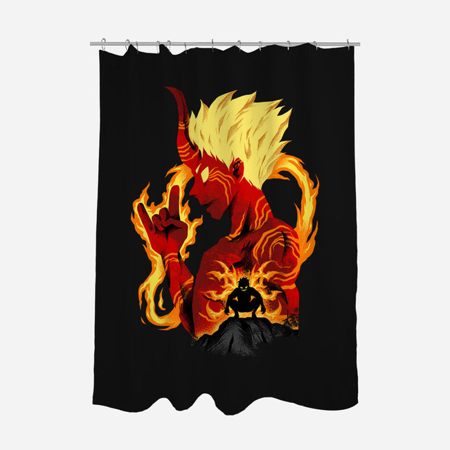 Banshoman Shadows-None-Polyester-Shower Curtain-spoilerinc