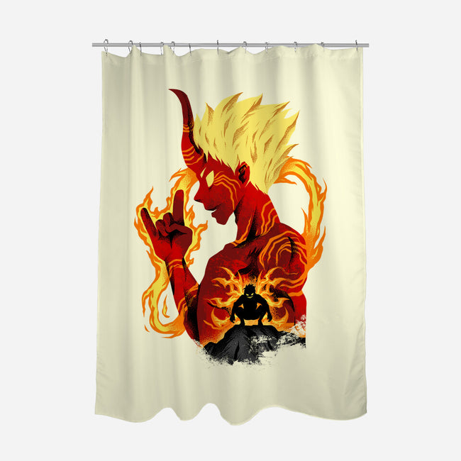 Banshoman Shadows-None-Polyester-Shower Curtain-spoilerinc