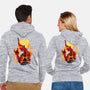 Banshoman Shadows-Unisex-Zip-Up-Sweatshirt-spoilerinc