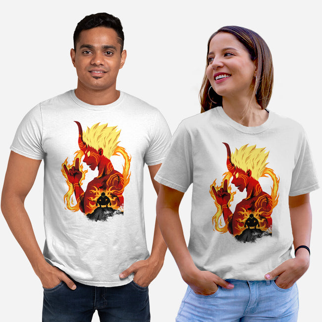 Banshoman Shadows-Unisex-Basic-Tee-spoilerinc