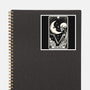 The Moon Tarot Skull-None-Glossy-Sticker-Eoli Studio