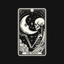 The Moon Tarot Skull-None-Drawstring-Bag-Eoli Studio