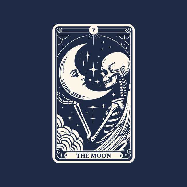 The Moon Tarot Skull-None-Drawstring-Bag-Eoli Studio