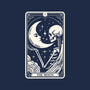 The Moon Tarot Skull-None-Drawstring-Bag-Eoli Studio